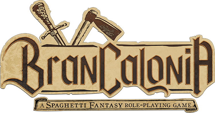 Brancalonia RPG spaghetti fantasy Logo ENG
